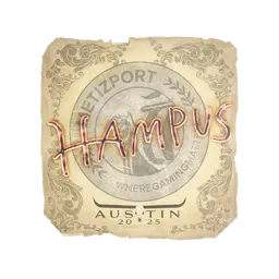 Sticker | hampus | Austin 2025