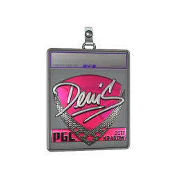 Sticker Slab | denis (Foil) | Krakow 2017