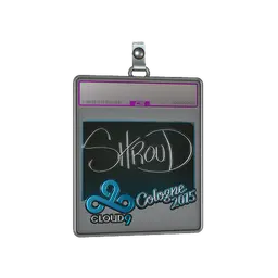 Sticker Slab | shroud (Foil) | Cologne 2015