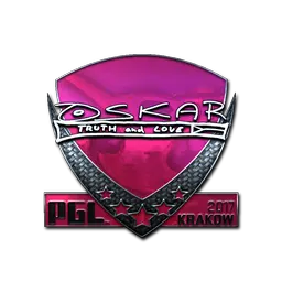 Sticker | oskar (Foil) | Krakow 2017