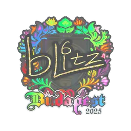 Sticker | bLitz (Holo) | Budapest 2025