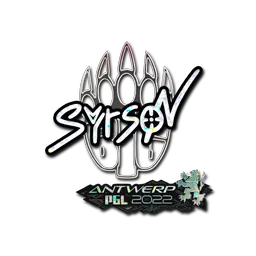 Sticker | syrsoN (Glitter) | Antwerp 2022