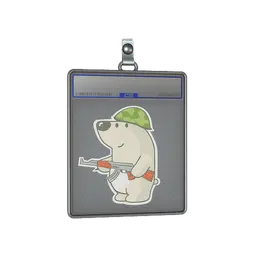 Sticker Slab | Nelu the Bear