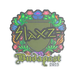 Sticker | slaxz- (Embroidered) | Budapest 2025