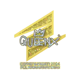Sticker | Queenix (Glitter) | Copenhagen 2024