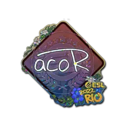 Sticker | acoR (Glitter) | Rio 2022