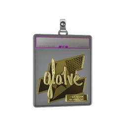 Sticker Slab | gla1ve (Gold) | Atlanta 2017