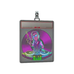 Sticker Slab | DJ Safecracker (Lenticular)