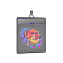 Sticker Slab | Kawaii T (Holo)