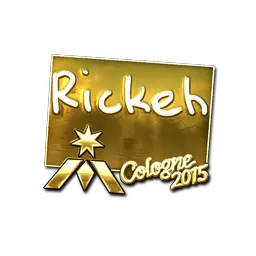 Sticker | Rickeh (Gold) | Cologne 2015