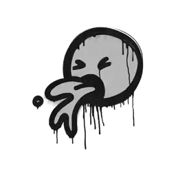 Sealed Graffiti | Puke (Shark White)