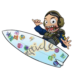 Riptide Surf Shop Sticker Collection