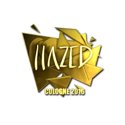 Sticker | hazed (Gold) | Cologne 2016