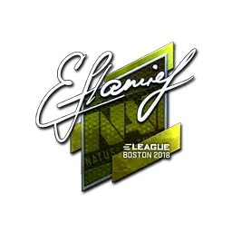 Sticker | flamie (Foil) | Boston 2018