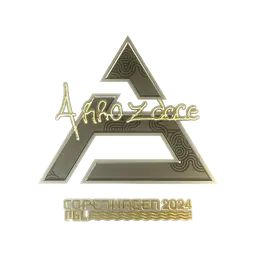Sticker | arrozdoce (Gold) | Copenhagen 2024