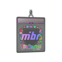 Sticker Slab | MIBR (Holo) | Budapest 2025