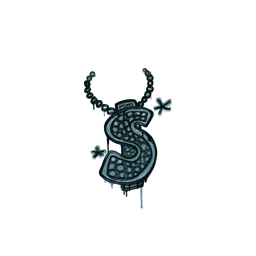 Sealed Graffiti | Bling (Wire Blue)