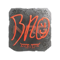 Sticker | br0 (Foil) | Austin 2025