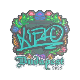 Sticker | xiELO (Embroidered) | Budapest 2025