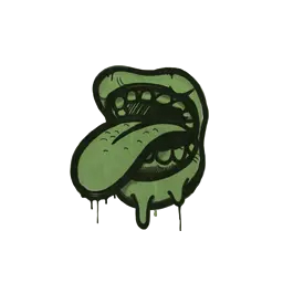 Sealed Graffiti | Eat It (Battle Green)