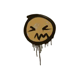 Sealed Graffiti | Grimace (Desert Amber)