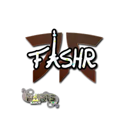 Sticker | FASHR (Glitter) | Paris 2023