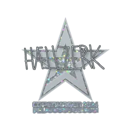 Sticker | hallzerk (Glitter) | Copenhagen 2024