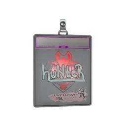 Sticker Slab | huNter (Holo) | Antwerp 2022