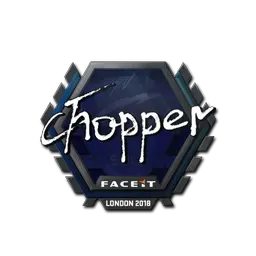 Sticker | chopper | London 2018