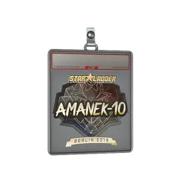 Sticker Slab | AmaNEk (Gold) | Berlin 2019