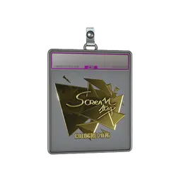 Sticker Slab | ScreaM (Gold) | Cologne 2016