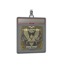 Sticker Slab | FlameZ (Gold, Champion) | Austin 2025