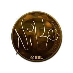 Sticker | NiKo (Gold) | Katowice 2019