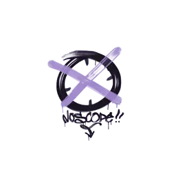 Sealed Graffiti | Noscope (Violent Violet)