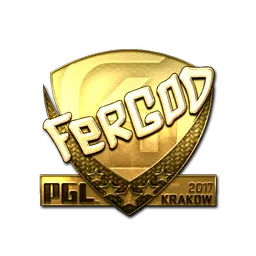 Sticker | fer (Gold) | Krakow 2017