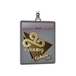 Sticker Slab | Cloud9 G2A (Gold) | Cologne 2015
