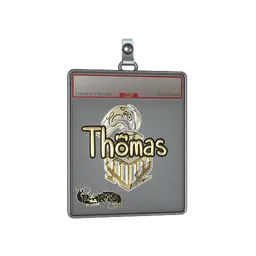 Sticker Slab | Thomas (Gold) | Paris 2023