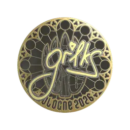 Sticker | gr1ks (Gold) | Cologne 2026