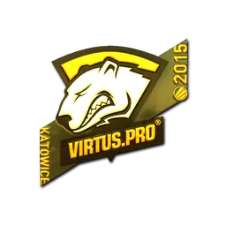 Sticker | Virtus.pro (Gold) | Katowice 2015