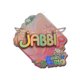 Sticker | jabbi (Holo) | Rio 2022