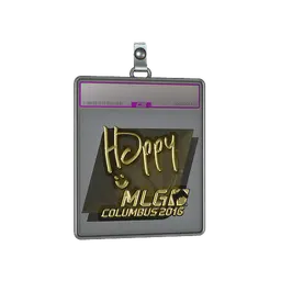 Sticker Slab | Happy (Gold) | MLG Columbus 2016