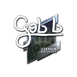 Sticker | gob b (Foil) | Boston 2018