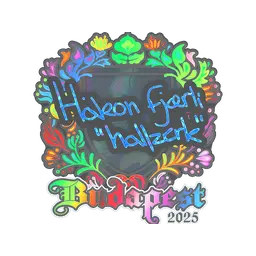 Sticker | hallzerk (Holo) | Budapest 2025