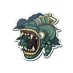 Sticker | Baby Fire Serpent