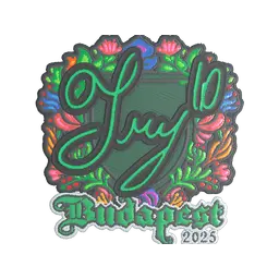 Sticker | TRY (Embroidered) | Budapest 2025