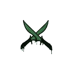 Sealed Graffiti | X-Knives (Jungle Green)