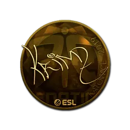 Sticker | KRIMZ (Gold) | Katowice 2019