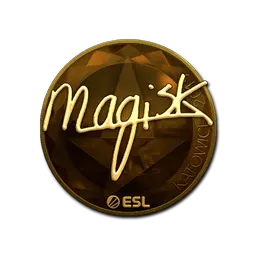Sticker | Magisk (Gold) | Katowice 2019