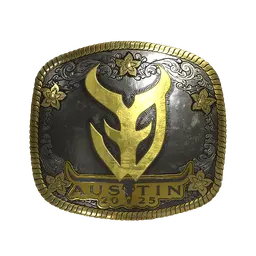Sticker | 3DMAX (Gold) | Austin 2025
