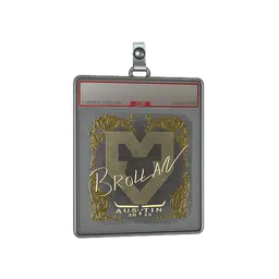 Sticker Slab | Brollan (Gold) | Austin 2025